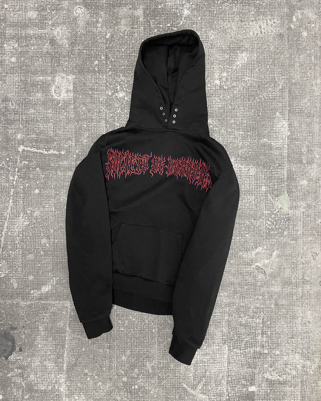 RAVER METAL LOGO HOODIE